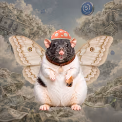 Fat Cat Bat Rat Wif Hat #01543