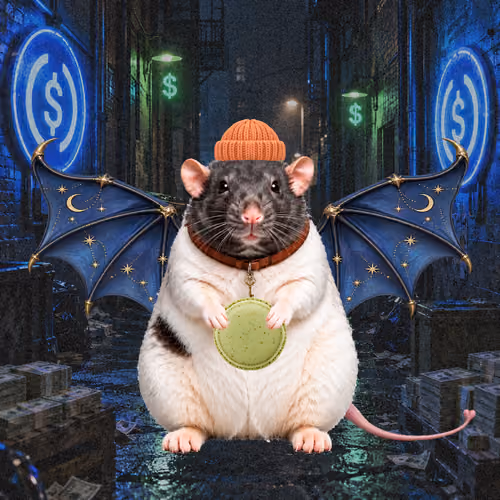 Fat Cat Bat Rat Wif Hat #09538
