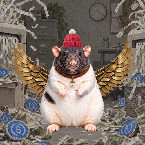 Fat Cat Bat Rat Wif Hat #00845