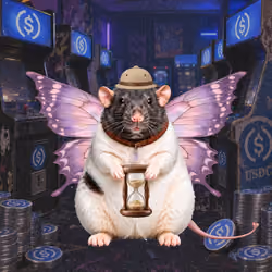 Fat Cat Bat Rat Wif Hat #01674