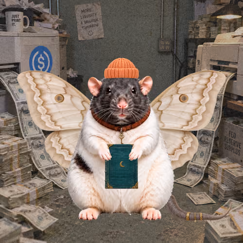 Fat Cat Bat Rat Wif Hat #01292