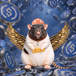 Fat Cat Bat Rat Wif Hat #09996
