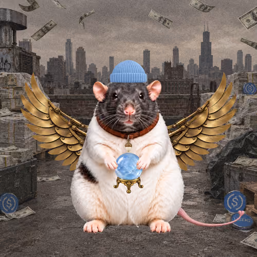 Fat Cat Bat Rat Wif Hat #01141
