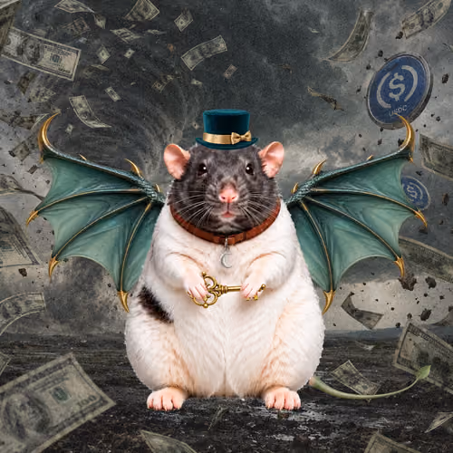 Fat Cat Bat Rat Wif Hat #00866