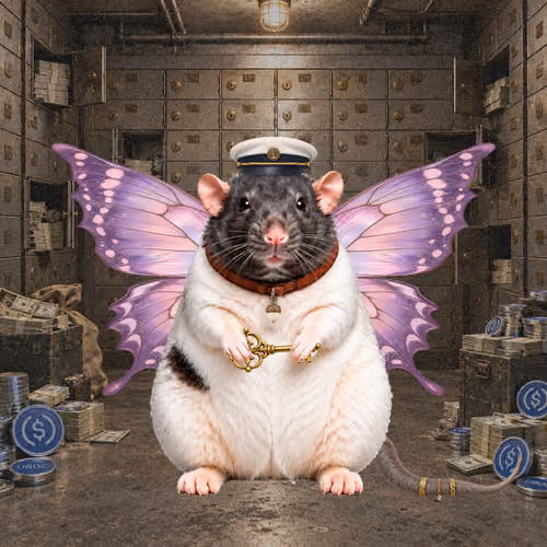 Fat Cat Bat Rat Wif Hat #03737