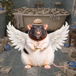 Fat Cat Bat Rat Wif Hat #07171