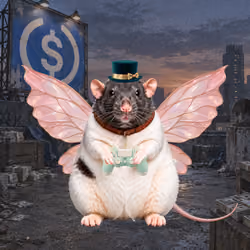 Fat Cat Bat Rat Wif Hat #05559