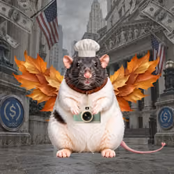 Fat Cat Bat Rat Wif Hat #02696
