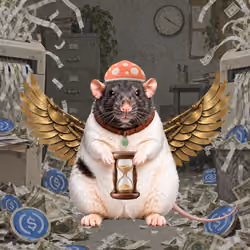 Fat Cat Bat Rat Wif Hat #00820