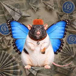 Fat Cat Bat Rat Wif Hat #03171