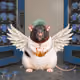 Fat Cat Bat Rat Wif Hat #07397
