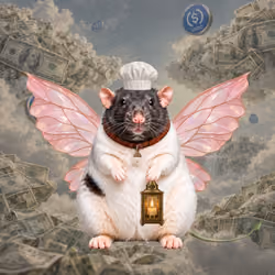 Fat Cat Bat Rat Wif Hat #01924