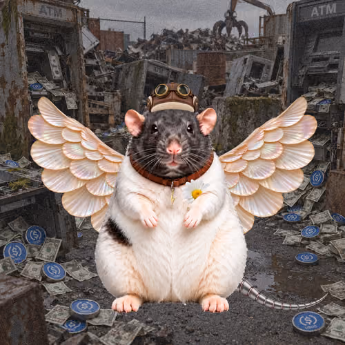 Fat Cat Bat Rat Wif Hat #07443