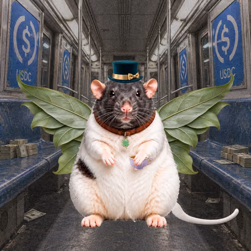 Fat Cat Bat Rat Wif Hat #01068
