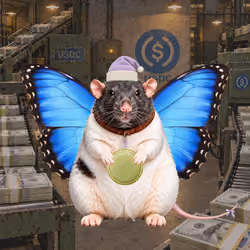 Fat Cat Bat Rat Wif Hat #01870