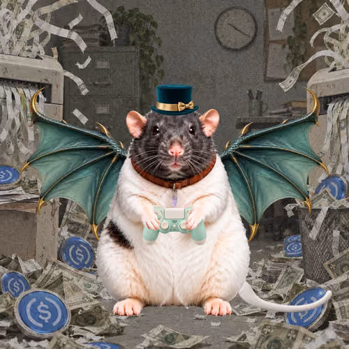 Fat Cat Bat Rat Wif Hat #00539