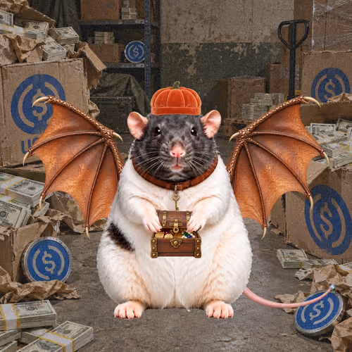 Fat Cat Bat Rat Wif Hat #01110