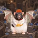 Fat Cat Bat Rat Wif Hat #00689