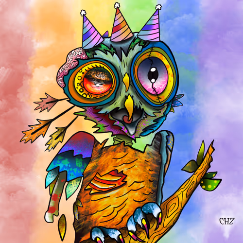 Limited Edition Dead Owl #6