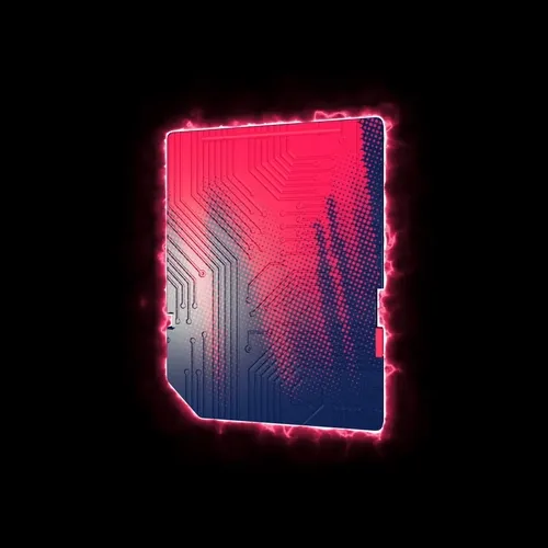 Crypto SD Card Pinkish