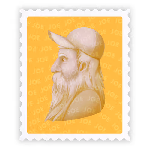 Joe's Journey Stamps: Golden Stamp