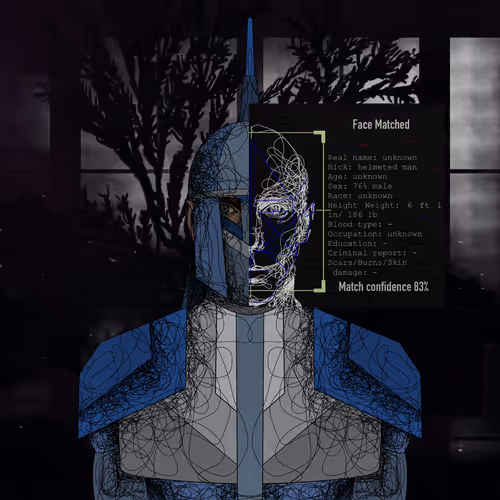 Where is The Helmeted Man? #40