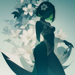 Silo Waifu (green)