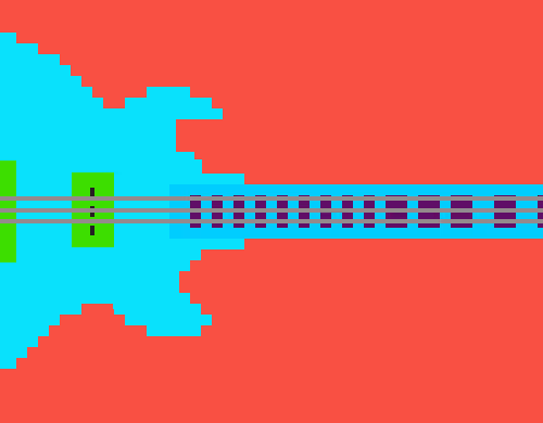 AVAX GUITAR #2123