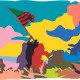 "The War Paint Of Iwo Jima" by LUFTRA
