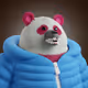 Panda pink