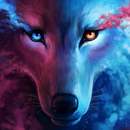 Cool wolf