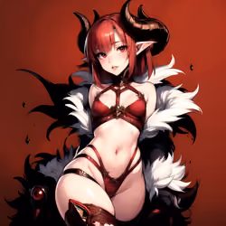 Monster Waifu (red)
