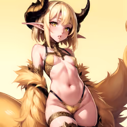 Monster Waifu (yellow)