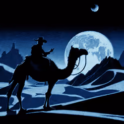 The camel man
