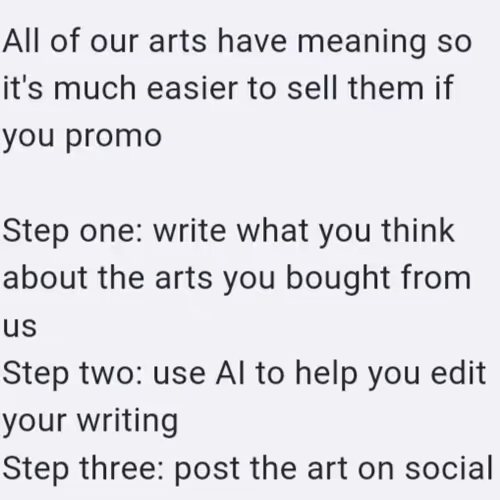 How to sell 