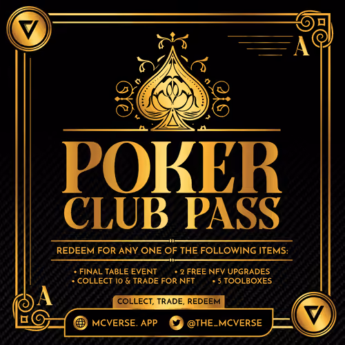 MCVerse Poker Club Pass