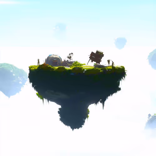 Flying island #8