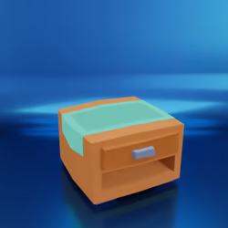 Green Oasis Nightstand