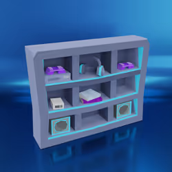 Pixel Paradise Cabinet