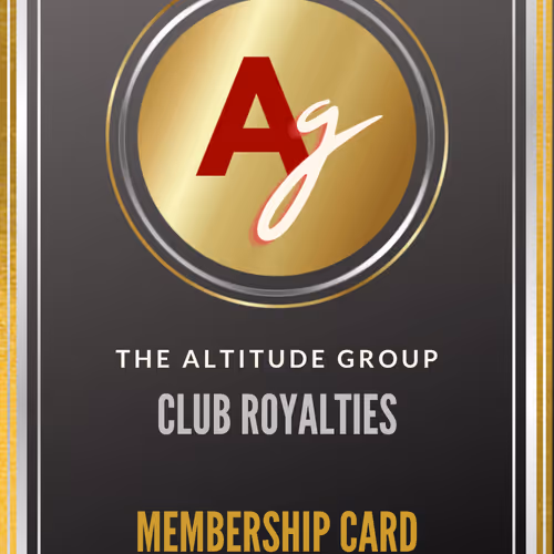 The Altitude Group Membership Card #9