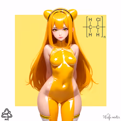(C2H3CI)n Waifu (yellow)