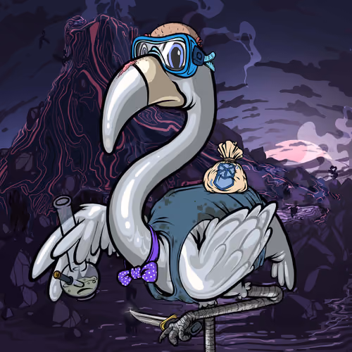 Pink Flamingo #1270