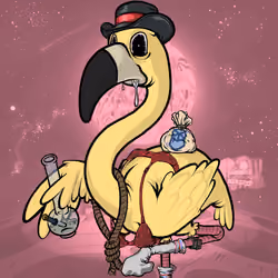 Pink Flamingo #1147
