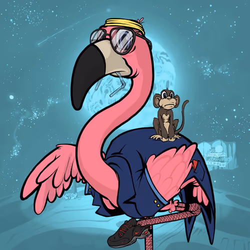 Pink Flamingo #824
