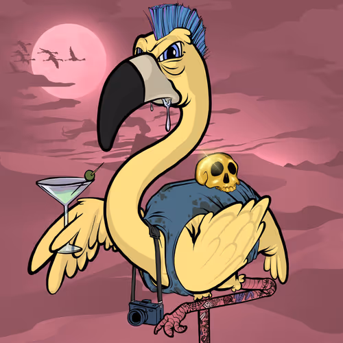 Pink Flamingo #807