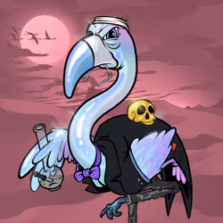Pink Flamingo #1077