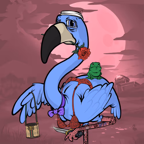 Pink Flamingo #1136