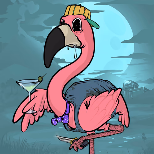 Pink Flamingo #913