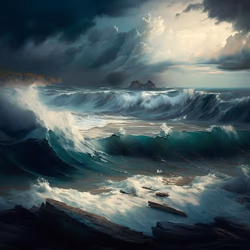 Morning sea