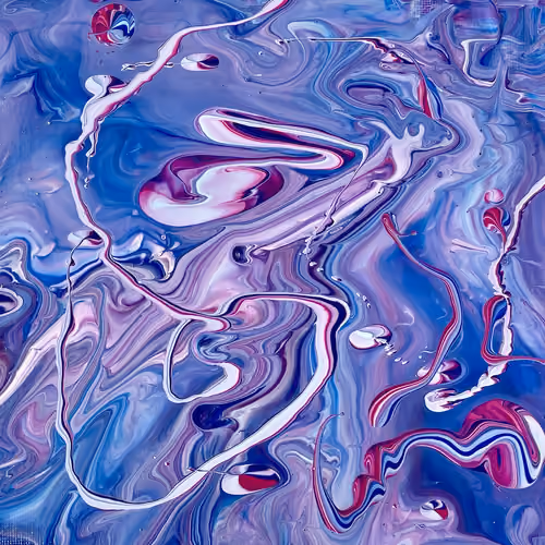 Whispers in Violet and Blue